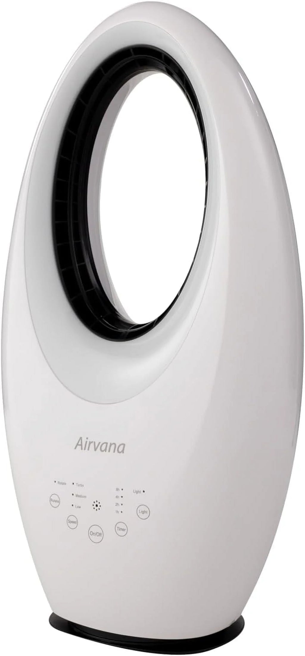 Bladeless Fan With Filter And  AV1700FAN, Pearl White
