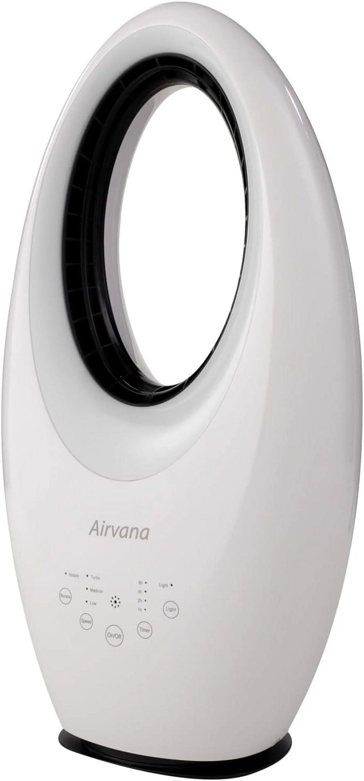 Bladeless Fan With Filter And  AV1700FAN, Pearl White