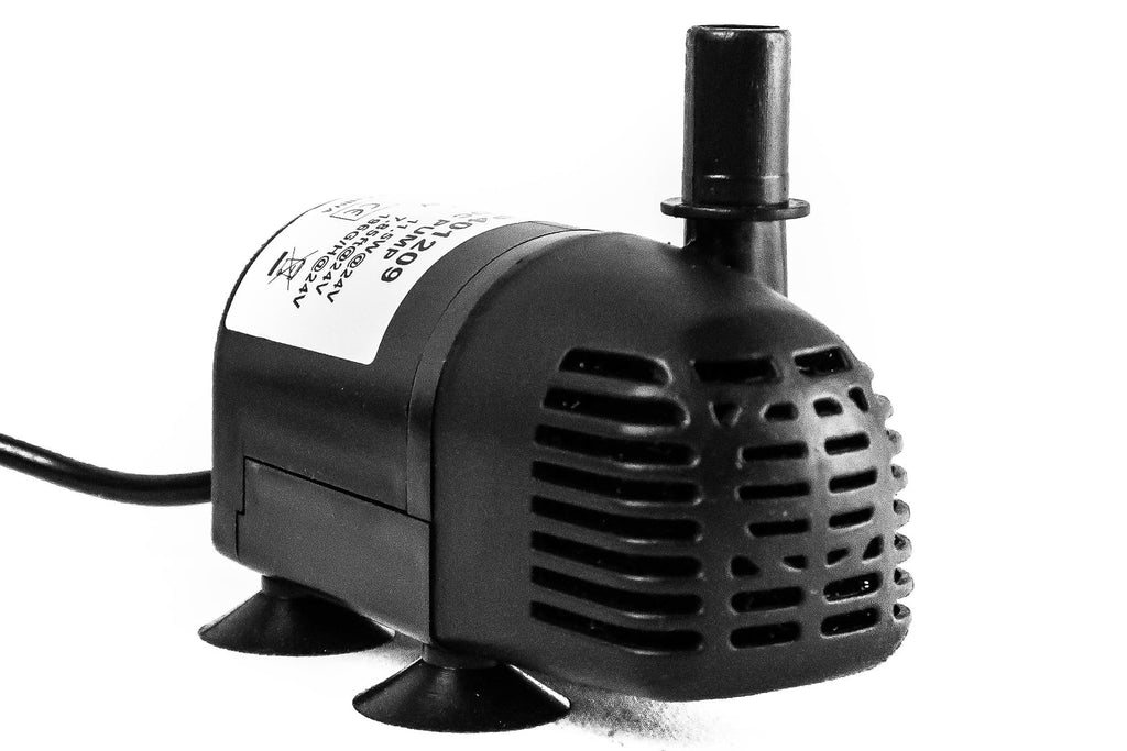 AEO 12V-24V DC Brushless Submersible liquid Pump 196 GPH for Solar Fountain Hydroponics and Aquaponics