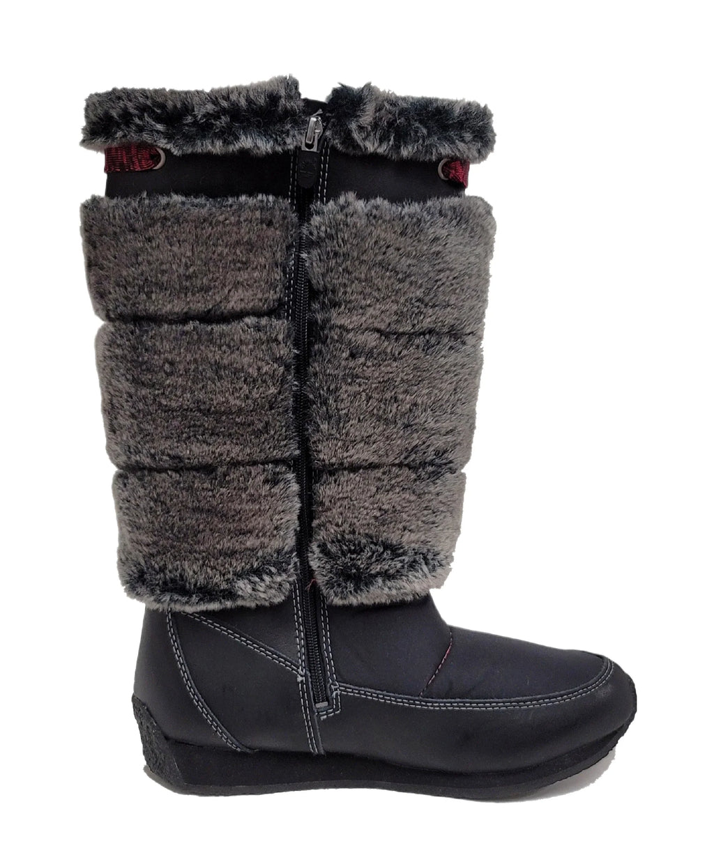 Timberland Preschool Youth Winterberry Tall Fur Medium Boot Black 59794 size 1.5 US