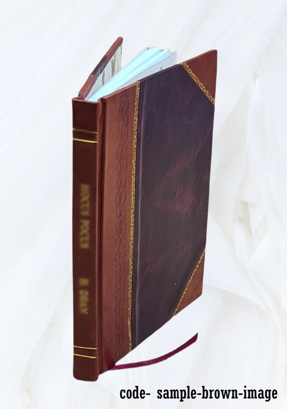(1er mai 1887.) 1887 [Leather Bound]. par Pègues (Jacques-Louis)... Combat de Sidi-Brahim et défense héroïque du marabout, septembre 1845... Souvenirs militaires algériens