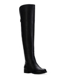 SUN STONE Womens Black Cushioned Gore Zipper Accent Slip protected Allicce Round Toe Dress Boots Shoes 8.5 M WC