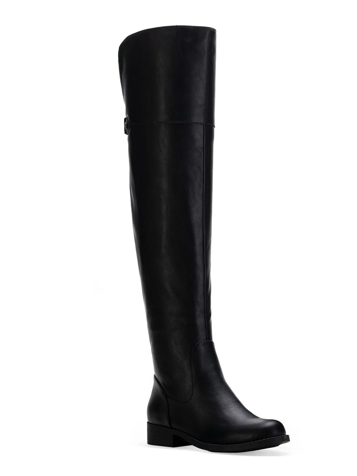 SUN STONE Womens Black Cushioned Gore Zipper Accent Slip protected Allicce Round Toe Dress Boots Shoes 8.5 M WC