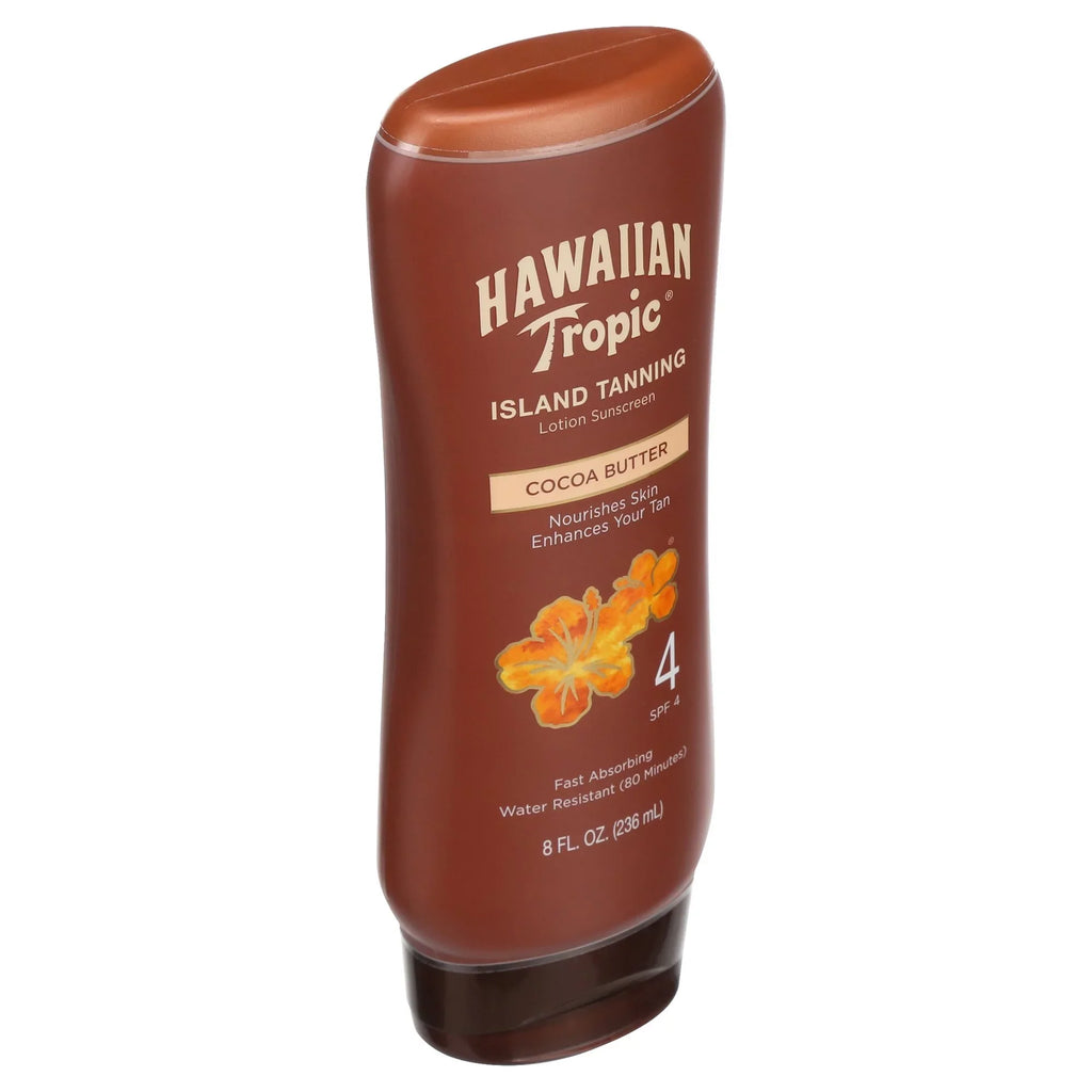 Oz.. Hawaiian Tropic Dark Tanning Lotion, SPF 4, 8 Fl