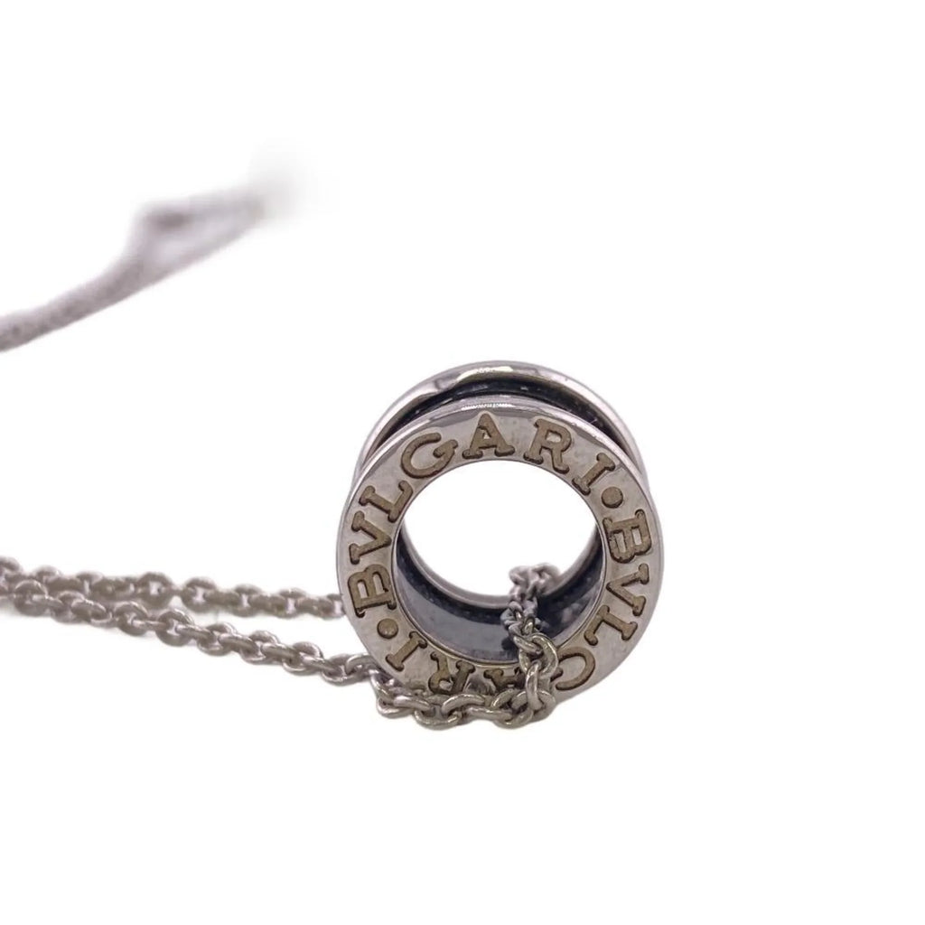 Zero One 925 Save the Children Charity Necklace Black Men's Women's Z0005229 (Fair). Pre-Owned BVLGARI B