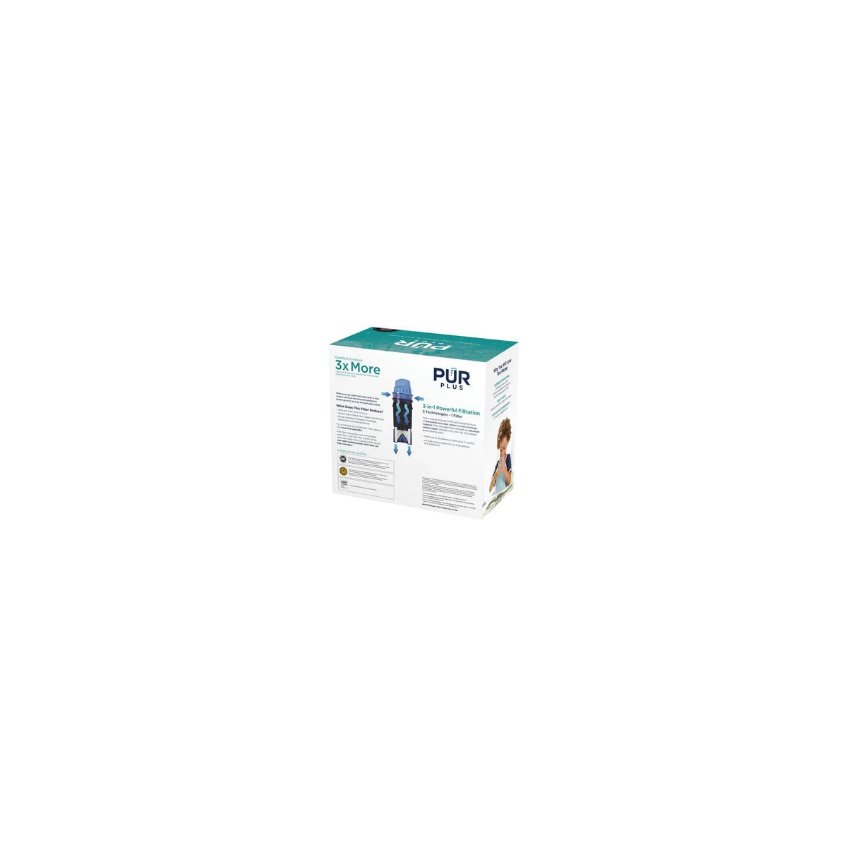 PLUS 11 Cup aqua Pitcher Filtration System Smoke PPT110BA