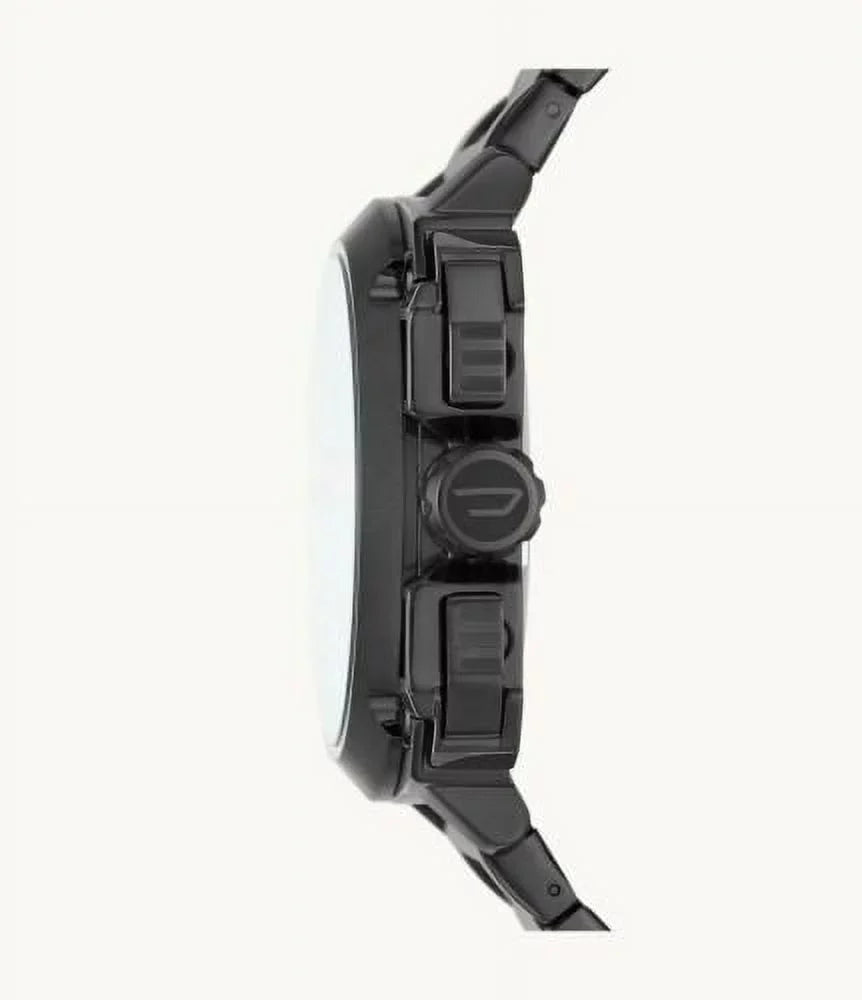 DIESEL BAMF MEN'S BLACK STAINLESS STEEL CHRONOGRAPH WATCH DZ7449 NEW