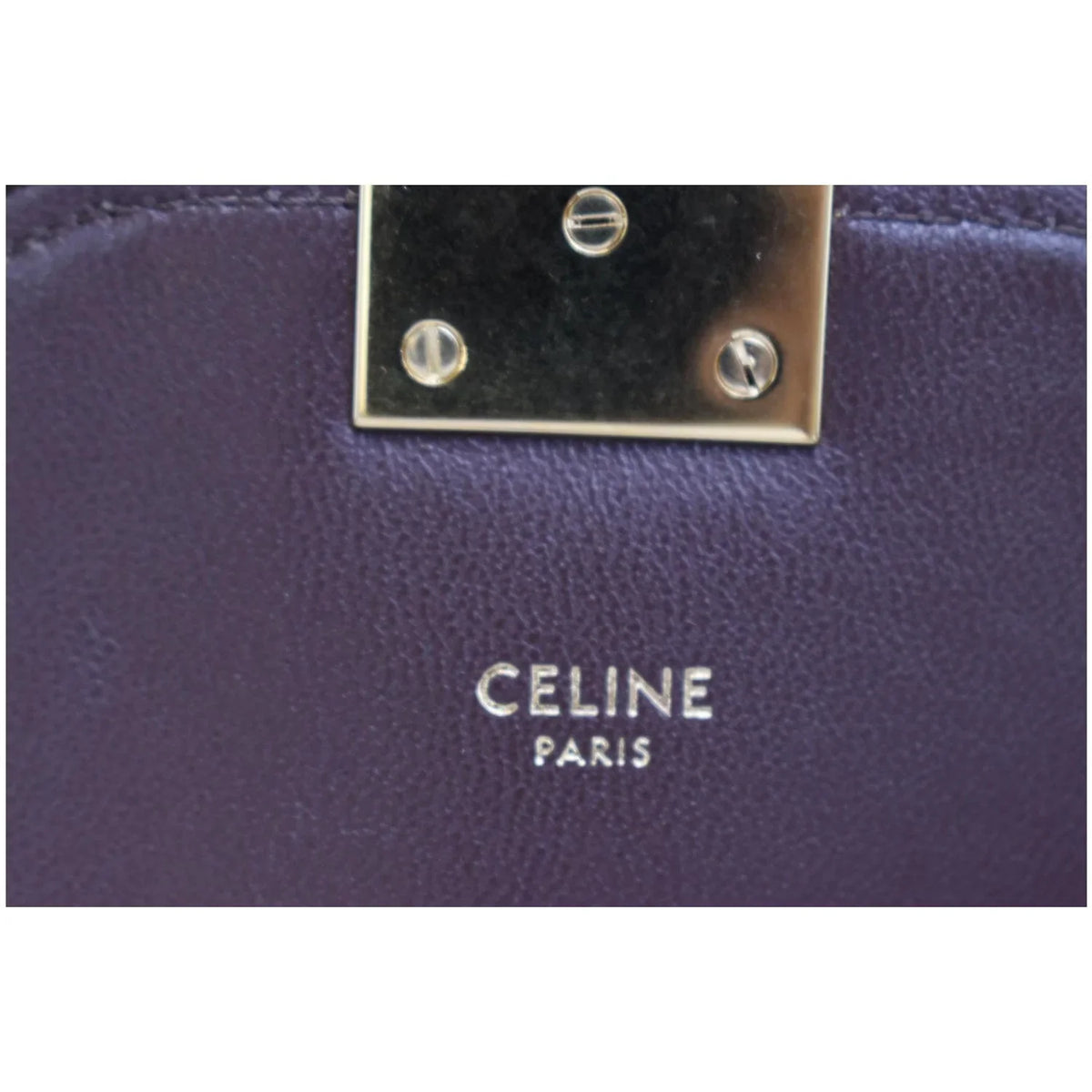 Pre-owned CELINE Medium C Quilted Leather Crossbody Bag Khaki