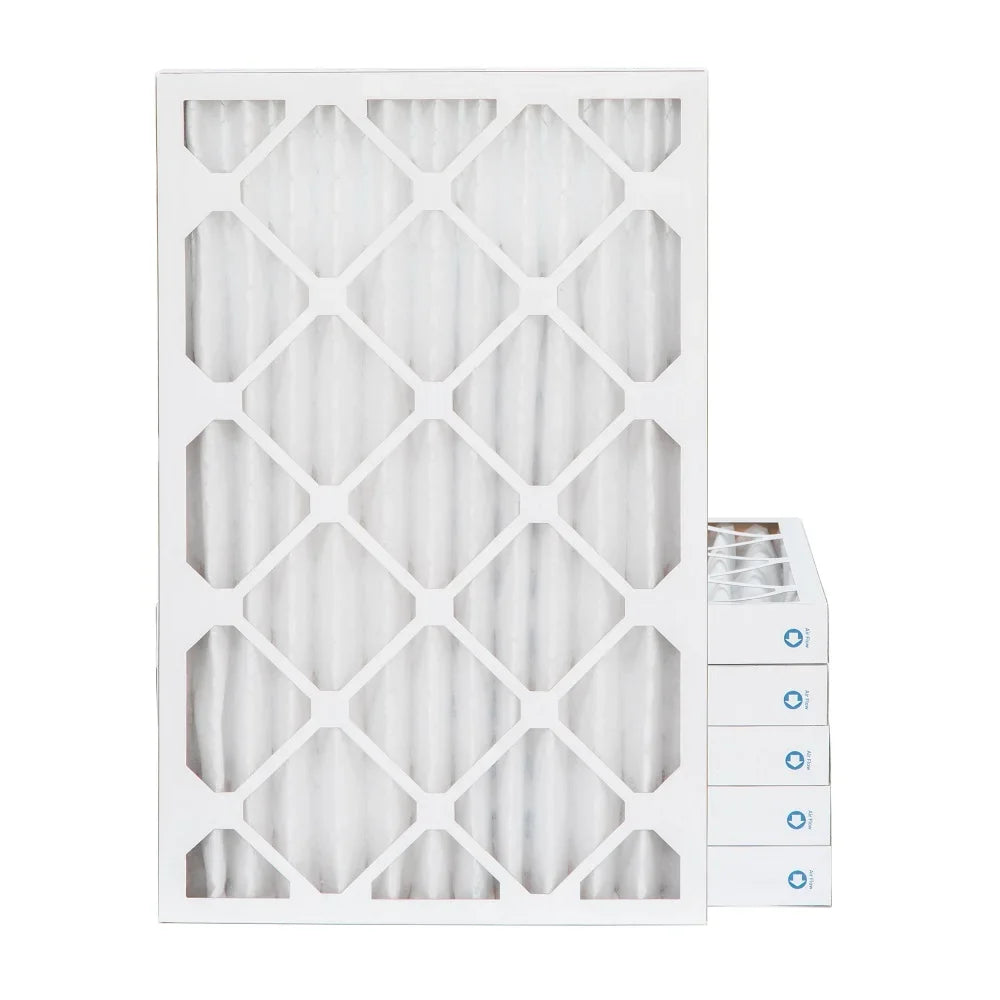 Actual Size: 9-1/2 x 19-1/2 x 1-3/4. Quantity 6. 10x20x2 MERV 11, MPR 1000 Pleated AC Furnace 2" Air Filters by Pamlico