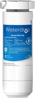 Waterdrop XWF NSF Certified Replacement for GE® XWF Refrigerator liquid Filter, 1 Filter (Package may vary)