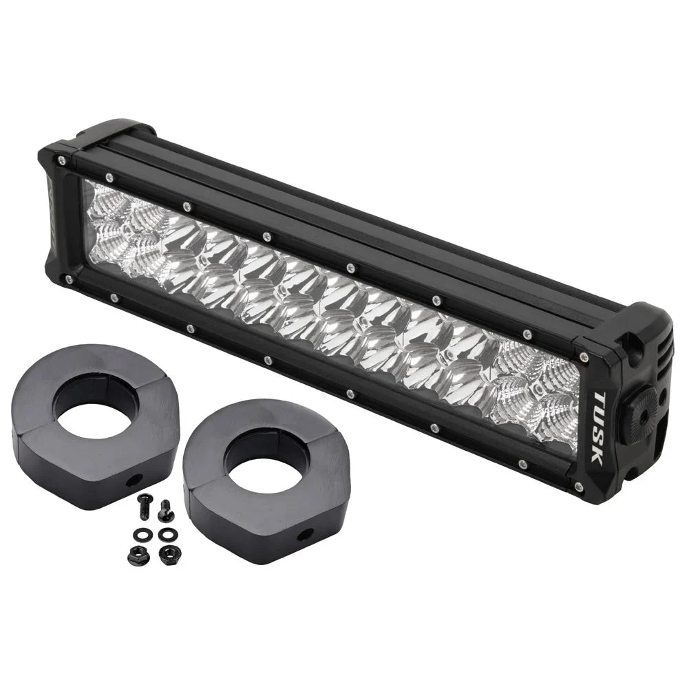Tusk V2 LED Light Bar Kit 12" Straight For YAMAHA Wolverine X4 850 XT-R 2022
