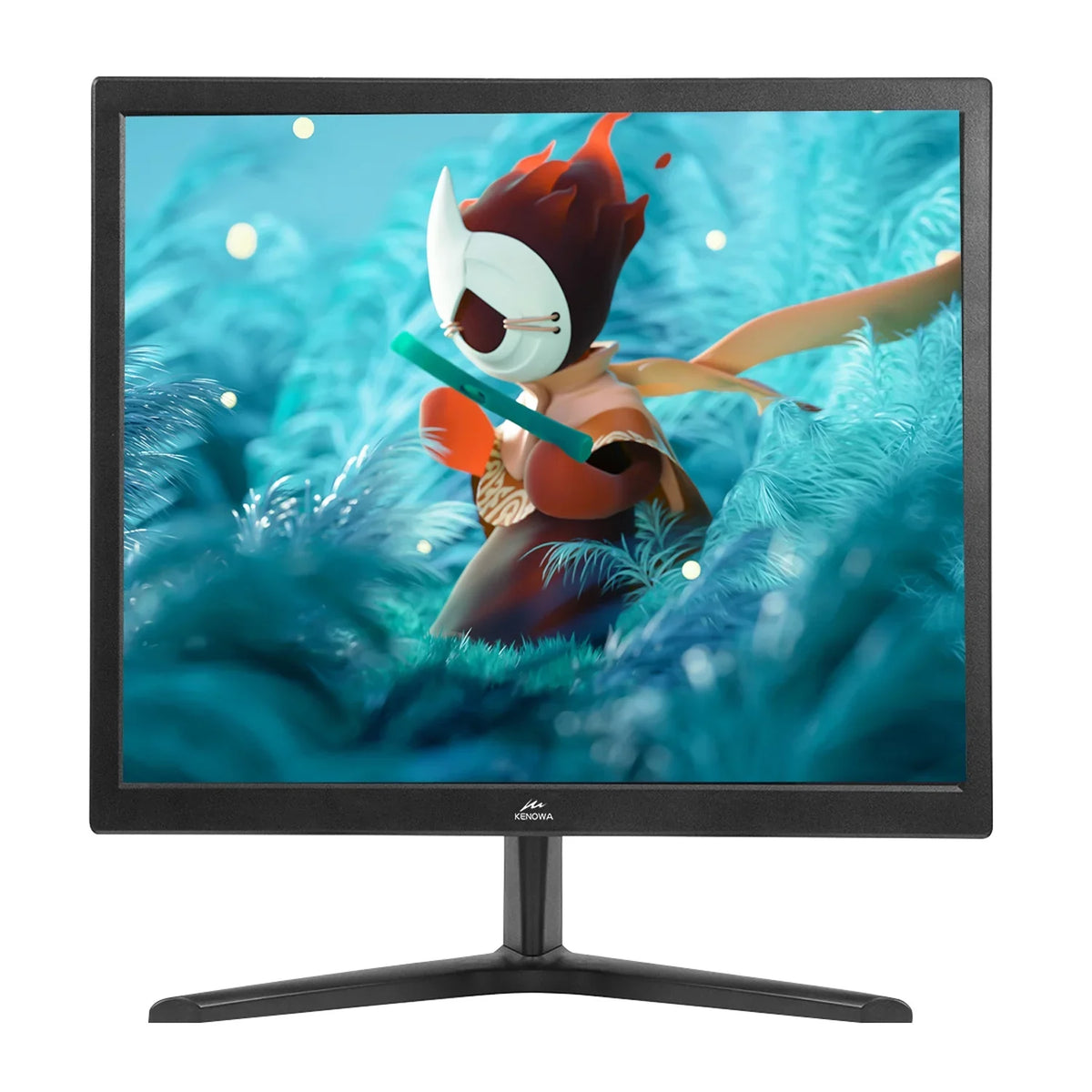 KENOWA 17 inch Ultra Slim 60Hz 1280X1024 LCD Computer Monitor, 250 CD/m² Desktop Gaming Computer Display Flat Panel HDMI Compliant VGA