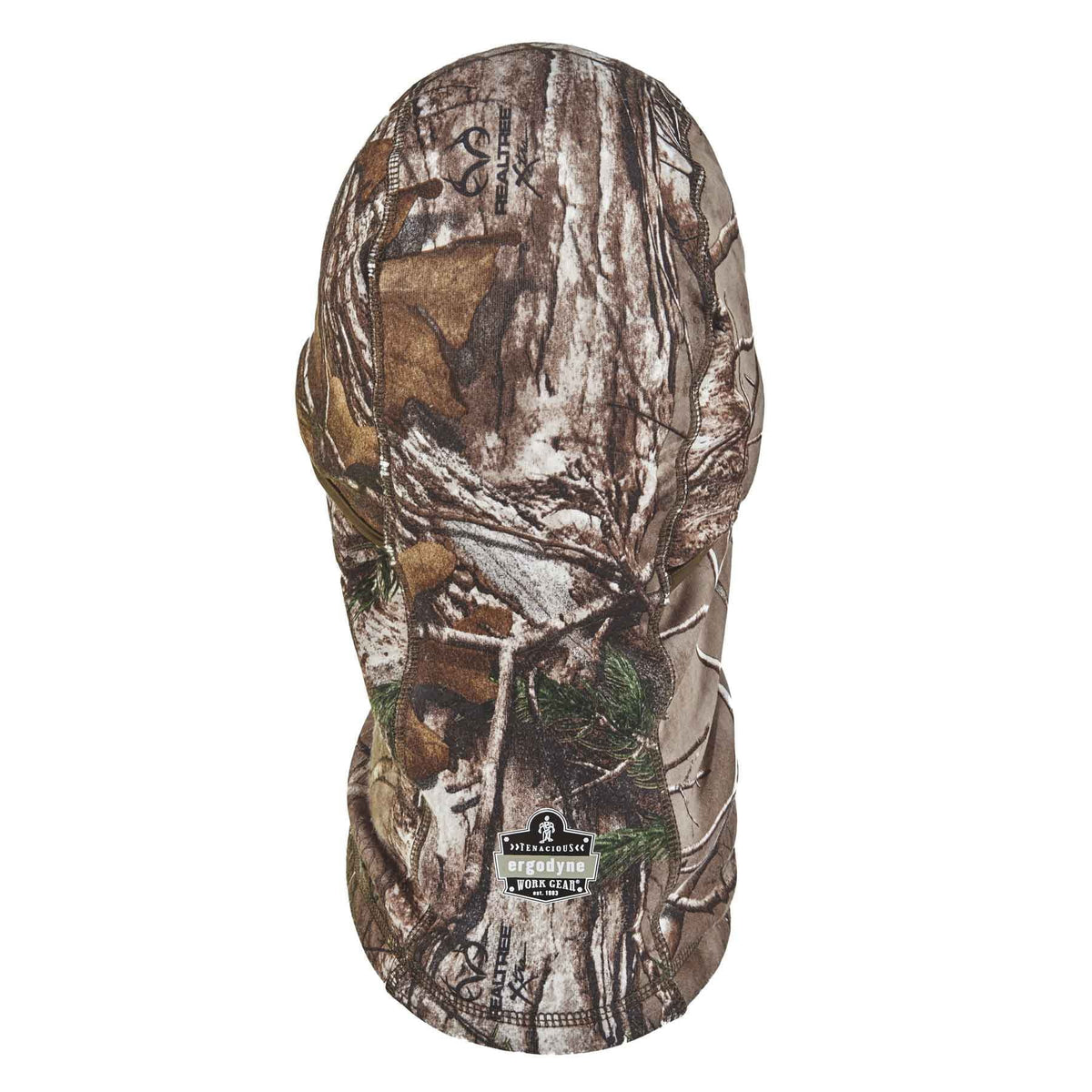 Ergodyne N-Ferno 6823 Winter Ski Mask Balaclava, Wind-protected Face Mask, Thermal Fleece, RealTree Camo