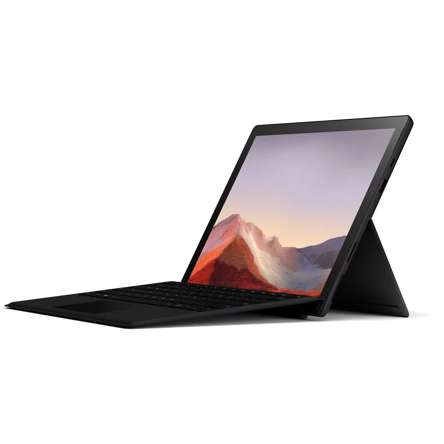 Surface Pro 7, 12.3" Touch-Screen,  Core i7, 16GB Memory, 256GB Solid State Drive, Matte Black, VNX-00016