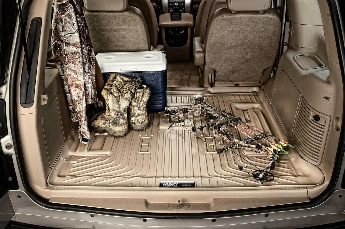 Husky by RealTruck 28261 Weatherbeater Cargo Liner matching with select: 2007-2014 Chevrolet Suburban, 2007-2014 GMC Yukon XL