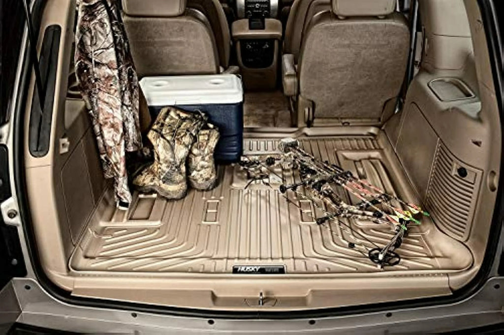 Husky by RealTruck 28261 Weatherbeater Cargo Liner matching with select: 2007-2014 Chevrolet Suburban, 2007-2014 GMC Yukon XL