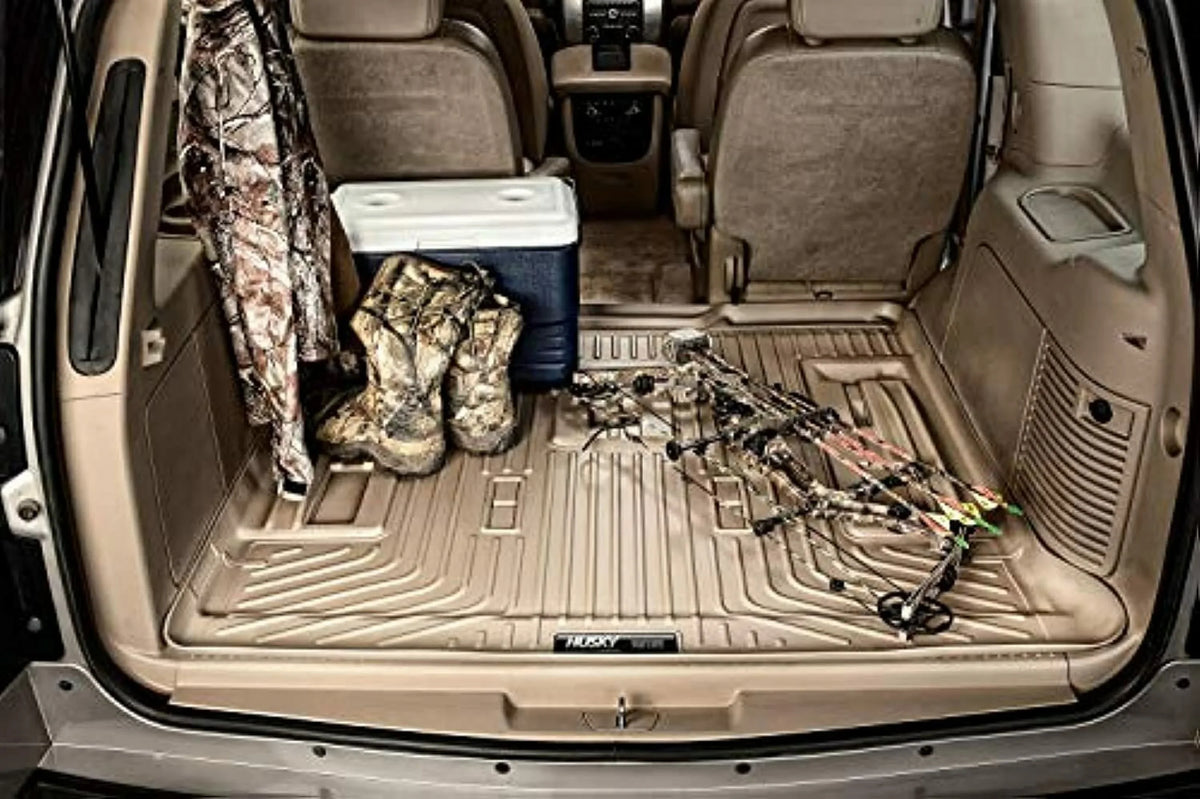 Husky by RealTruck 28261 Weatherbeater Cargo Liner matching with select: 2007-2014 Chevrolet Suburban, 2007-2014 GMC Yukon XL