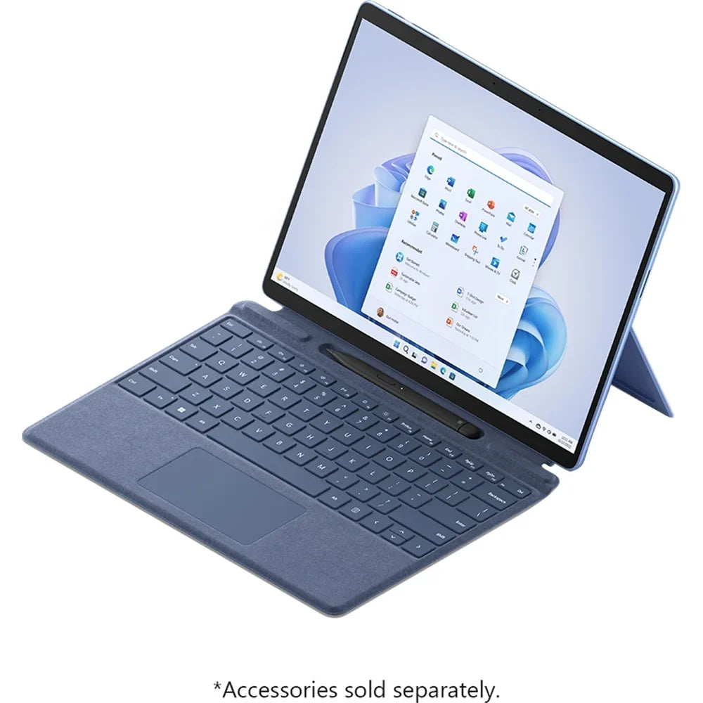 Restored  Surface Pro 9 13" Touch Tablet,  i7 16GB/256GB, Sapphire (Refurbished)