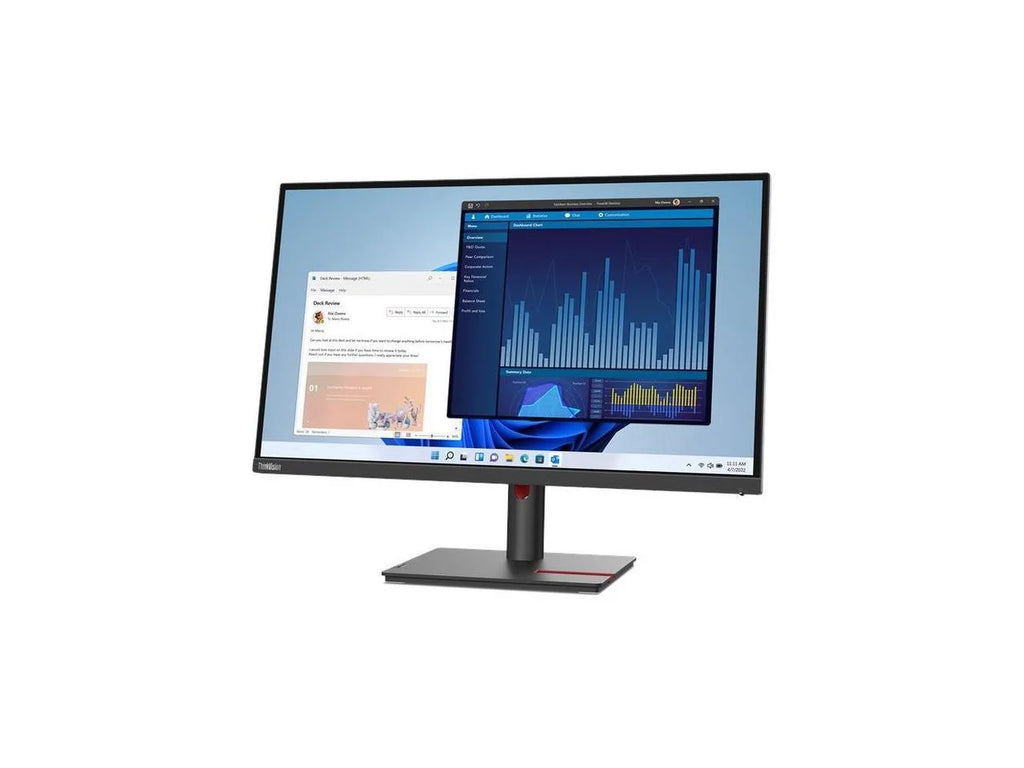 ThinkVision T27p-30 27" 4K UHD LCD Monitor - 16:9 - Black - 27" Class - In-plane Switching (IPS) Technology - 3840 x 2160 - 1.07 Billion Colors - 350 Nit - 4 ms - 60 Hz Refresh Rate -