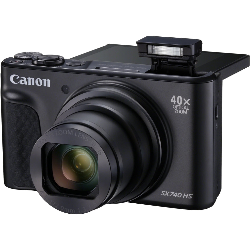 PowerShot SX740 HS 20.3 Megapixel Compact Camera, Black
