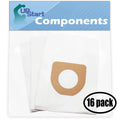 48 Replacement for Hoover Constellation Vacuum Bags - matching with Hoover 4010100Z, Type Z HEPA Vacuum Bags (16-Pack, 3 Bags Per Pack)