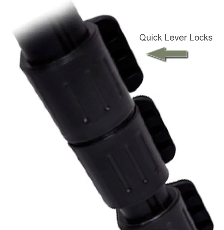 Professional Black 72" Monopod / Unipod (Quick Release) For  Lumix DC-LX100 II