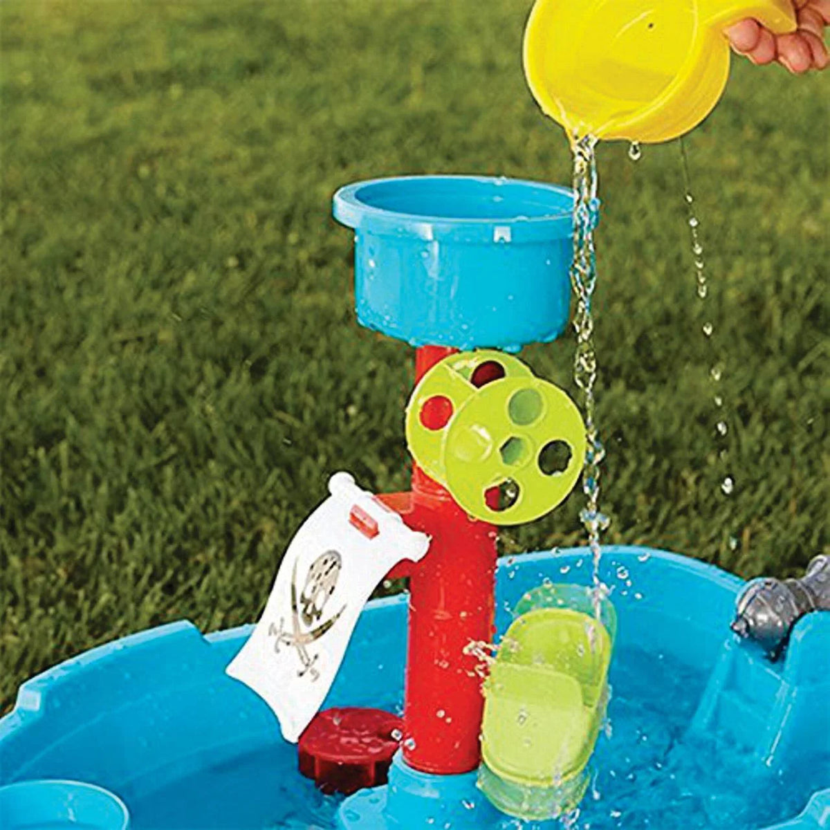 Beach Toy Pirate Ship Sandboxes 21 Pcs Sand liquid Table for Boys Girls Toddlers + 3 Y Mundo Toys