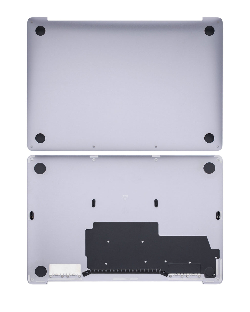 Replacement Bottom Case suitable For MacBook Pro 13" Retina (A2159 / Mid 2019) (Space Gray)